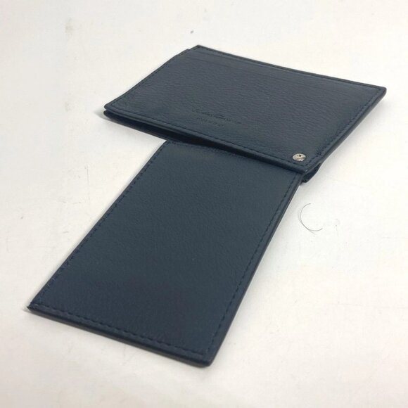 Salvatore Ferragamo logo Business Card Holder Pass Case Card Case Unused - Picture 6 of 11